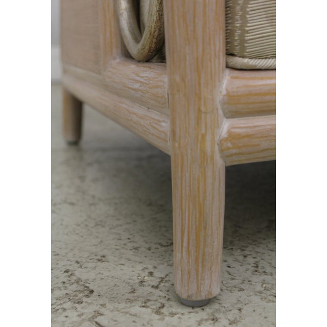 White McGuire Modern Bamboo & Rattan Sofa For Sale - Image 8 of 13