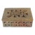 Late 20th Century Vintage Carved Stone Rectangle Box For Sale