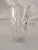 Vintage Clear Cut Glass Tulip Shaped Vase For Sale - Image 4 of 5