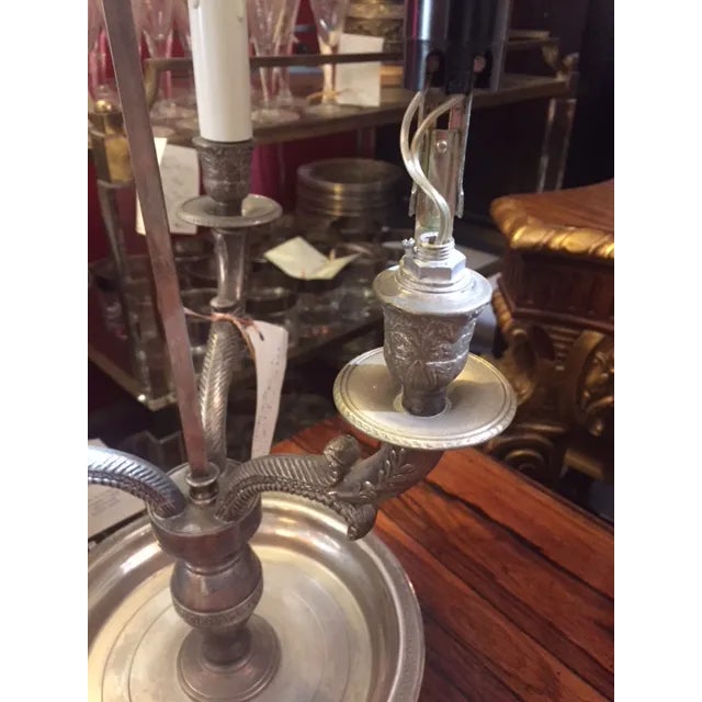 French 1960s Vintage French Bouillotte Lamp For Sale - Image 3 of 8