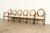 Karges Style French Regency Louis XVI Carved Mahogany and Gold Gilt Dining Chairs, Set of Six For Sale - Image 14 of 14