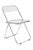 Modern Set of 4 Pila Folding Lucite Chairs by Piretti for Castelli With Original Box For Sale - Image 3 of 9