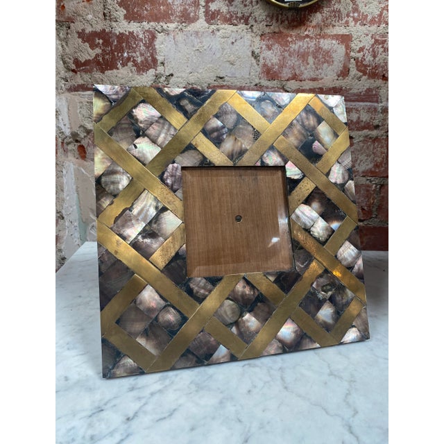 Vintage 1960s Italian Picture Frame For Sale - Image 9 of 9