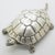 3.66-oz. Vintage Italian Handmade Genuine Silver Large Turtle Decorative Box, Made in Vercelli (Italy) For Sale - Image 4 of 12