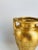 Art Deco Vintage Art Deco Style Hollywood Regency Gold Gilt Vase For Sale - Image 3 of 6