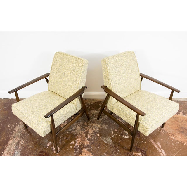 Vintage Armchairs by H. Lis, Poland, 1960s, Set of 2 For Sale - Image 16 of 18