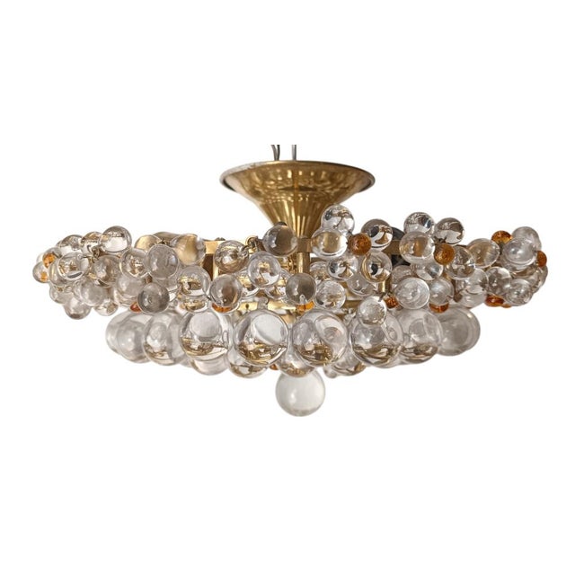 Murano Glass Chandelier For Sale - Image 5 of 6