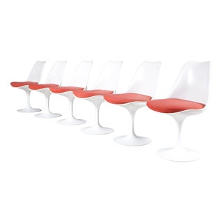 Dining Chair by Eero Saarinen for Knoll Inc, USA, 1970s, Set of 6 For Sale