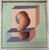 Metaphysical Geometric Bio Pink Pipe, 1969, Oil Painting on Canvas, Framed, in Very Good conditions. Designed 1960 to 1969...