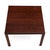 Mid Century CFC Silkeborg Danish Rosewood Square End Table Brass Trim For Sale - Image 10 of 17