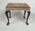 Brown Antique 19th Century Georgian Mahogany Stool With Needlework Petit Point Cover For Sale - Image 8 of 9