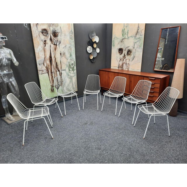 Vintage Metal Garden Chair, 1950s For Sale - Image 14 of 14