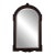 Henkel Harris Carved Mahogany Dome Top Wall Mirror For Sale