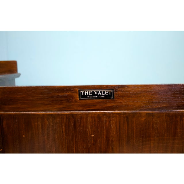 Vintage Art Deco Tallboy in Oak in the style of Heals, 1930s For Sale - Image 9 of 11