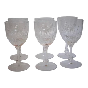 Vintage Gorham "Heathglow" Wine Glasses Stemware - Set of 6