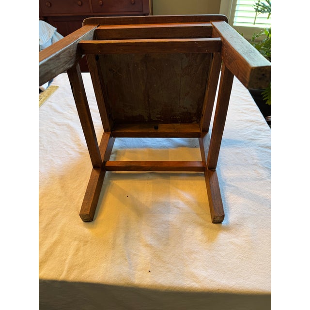 Vintage Child's School Chair For Sale - Image 4 of 4