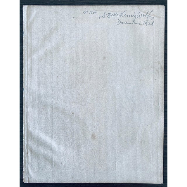 Printmaking Materials Max Liebermann, German Impressionist Marketplace Etching, 1928 For Sale - Image 7 of 10