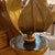 Brass Flower Lamp, 1960s For Sale - Image 4 of 5