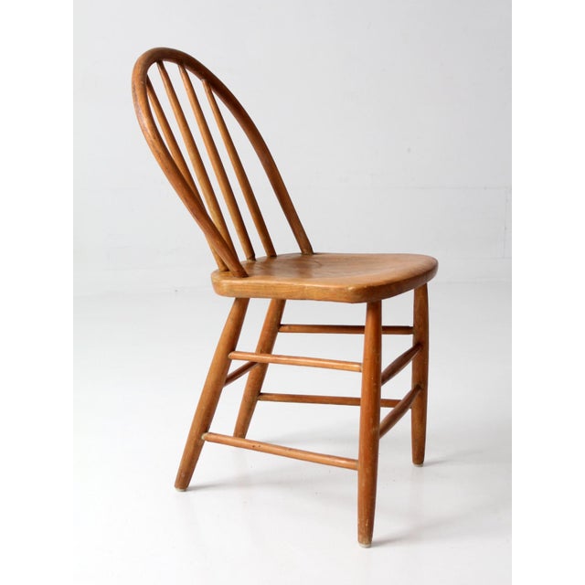 Vintage Windsor Farmhouse Dining Chair For Sale - Image 15 of 17