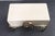 Mid-Century Modern Vintage Karl Springer-Style Parchment Wrapped Trunk / Box on Nickel Plated Base For Sale - Image 3 of 18