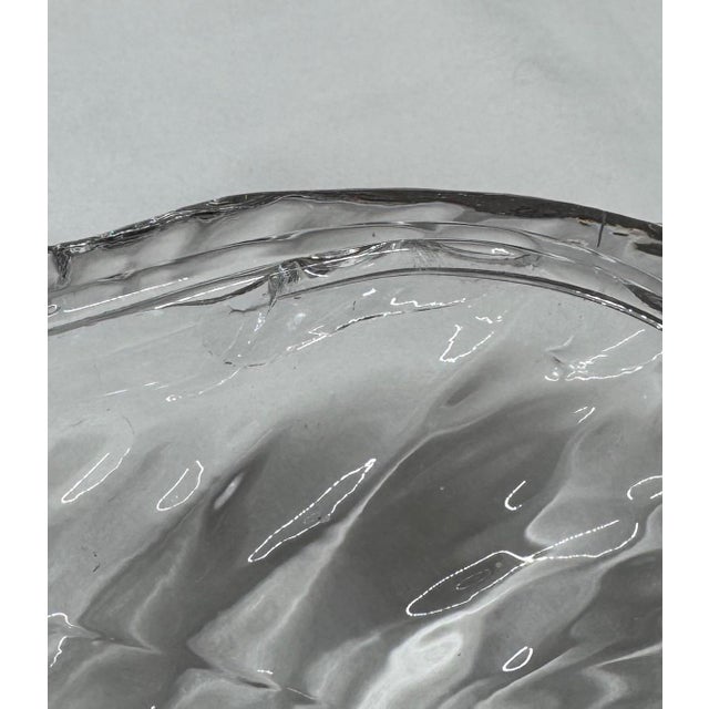 1950s Detailed Crystal Glass Lidded Elephant Figurine Box For Sale - Image 11 of 12