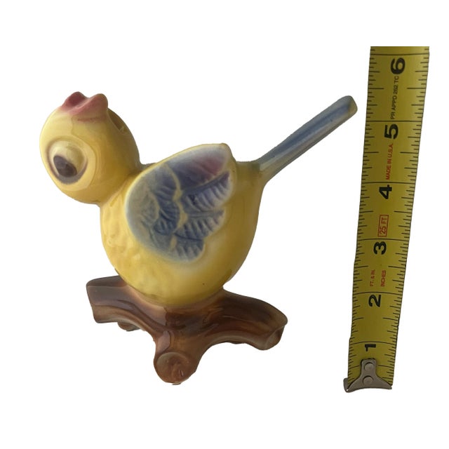 1940s Royal Copley Porcelain Bird Scissor and String Holder For Sale - Image 9 of 10