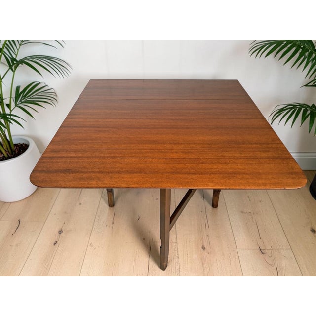 Mid-Century Teak Gate Leg Dining Table Drop Leaf in the style of G Plan, 1970s For Sale - Image 11 of 18