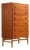 Vintage Model F17 Chest of Drawers in Teak by Poul M. Volther for FDB Møbler, Denmark, 1960 For Sale