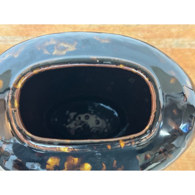 Martino Interiors Glazed Ceramic Temple Jar For Sale - Image 9 of 12