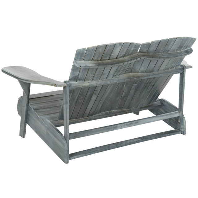 Modern Murray Bench in Ash Grey For Sale - Image 3 of 6