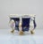 Cobalt Blue and Gilt Porcelain Jardinière, Portugal, 1950s For Sale - Image 4 of 14
