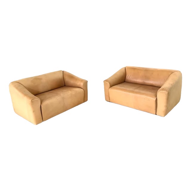 DS 47 Chair with Neck Leather from de Sede, Set of 2 For Sale
