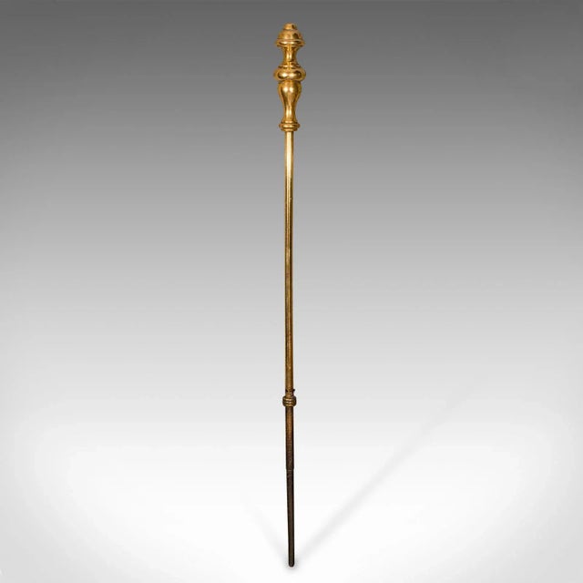 Brass 1850's Antique Victorian Companion Set For Sale - Image 8 of 12