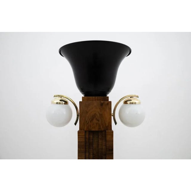 Art Deco Style Floor Lamps, Poland, 1940s, Set of 2 For Sale - Image 6 of 9