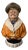 19th Century Belgian Nimy-Lès-Mons Barbotine Sailor Pitcher For Sale