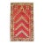 Antique Zabihi Collection Turkish Melas Prayer Niche Rug - 3' x 4'7" For Sale
