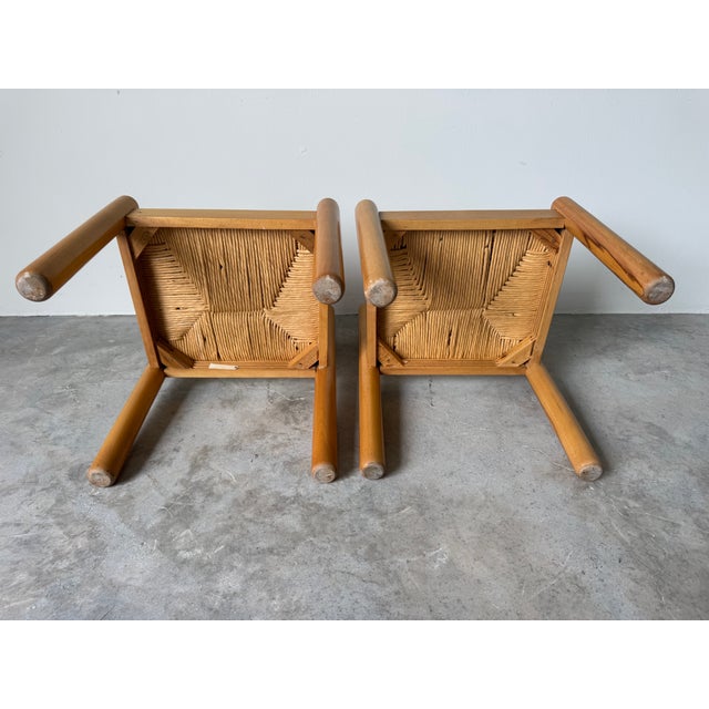 Pair of Italian Postmodern “Padova” Dining Chairs After Hank Lowenstein For Sale - Image 14 of 16