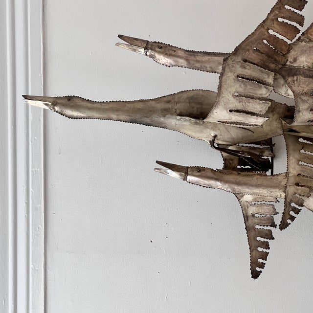 Large Modernist Canadian Geese Wall Art Sculpture Chairish