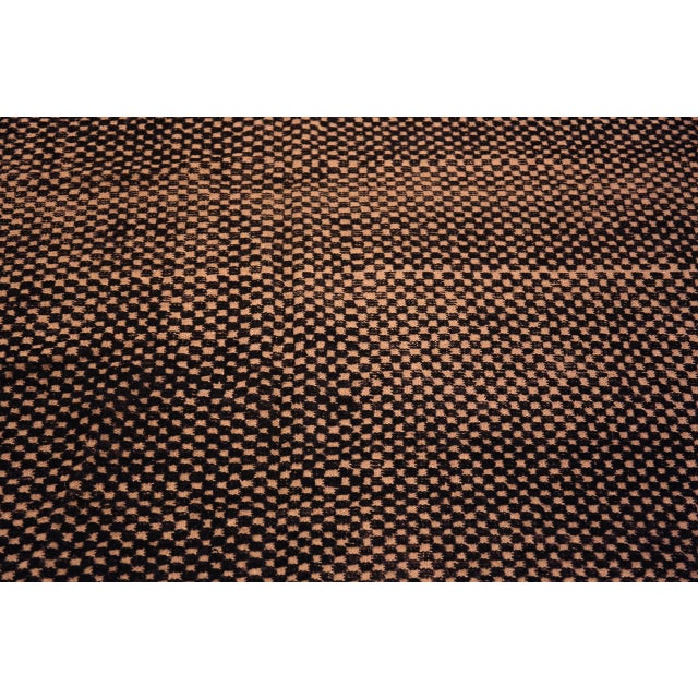 Tribal Nazmiyal Collection Modern Geometric Charcoal Rug For Sale - Image 3 of 9