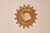 Mid-20th century modern hand carved sunburst mirror from France. This mirror is stunning, and has a great profile from the...