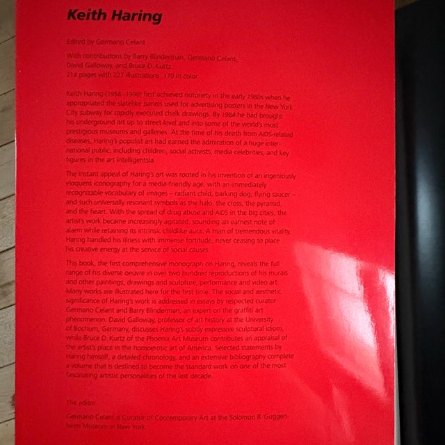 From inside the dust jacket : Keith Haring (1958-1990) first achieved notoriety in the early 1980's when he appropriated...