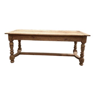 19th Century Farmhouse Table For Sale