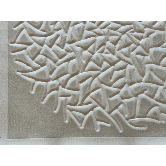 1972’ Claire Falkenstein (American 1908-1997), “Struttura Grafica” Work on Paper For Sale - Image 11 of 17