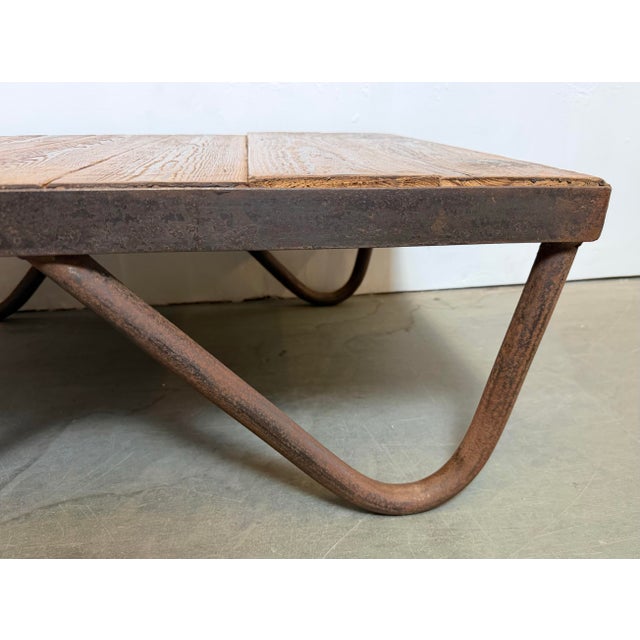 Vintage Industrial Coffee Table, 1960s For Sale - Image 13 of 18