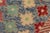 Blue Contemporary Balochi Blue/Red Wool Rug - 4'1''x6'0'' For Sale - Image 8 of 11
