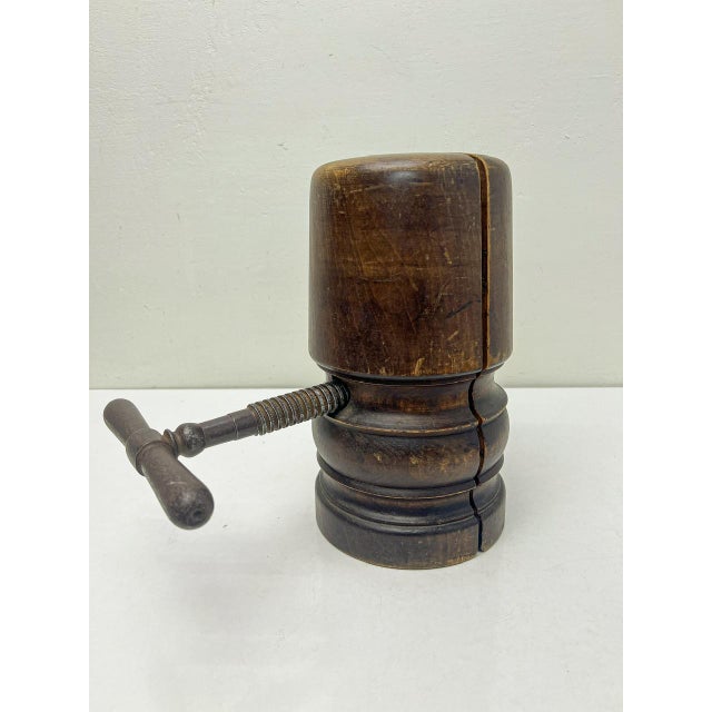 Early 20th Century Milliners Wooden Hat Stretcher, 1890s For Sale - Image 11 of 11