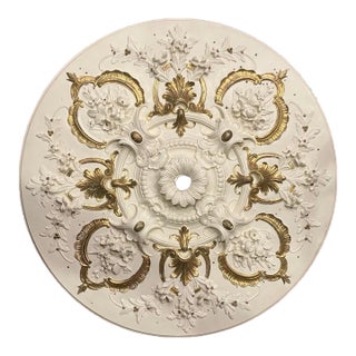 1oak 24k Gold Ceiling Medallion For Sale