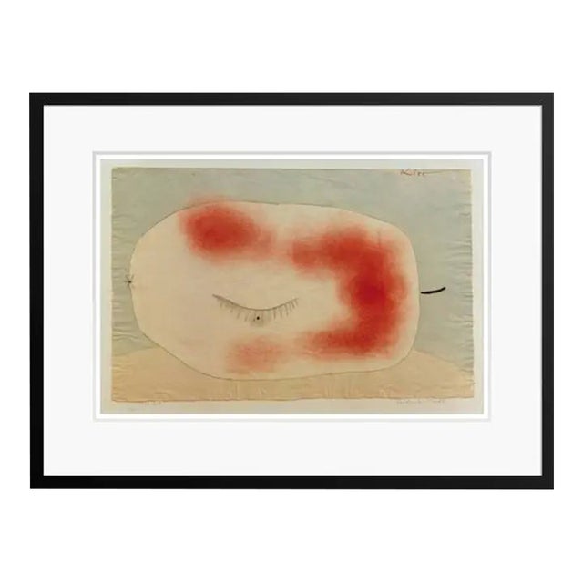 Paul Klee 'Suffering Fruit' Archival Pigment Print Framed in Black Reproduction For Sale