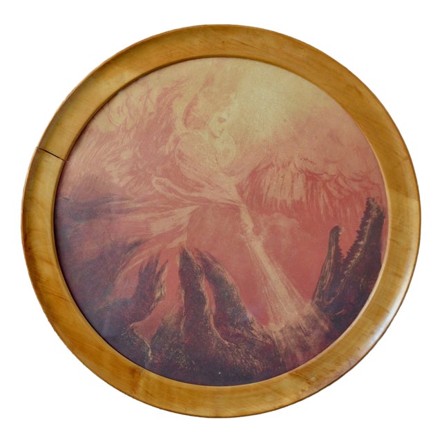 Unknown Artist, Painting with Mythological Scene, Art Nouveau, 1900s, Print on Paper, Framed For Sale