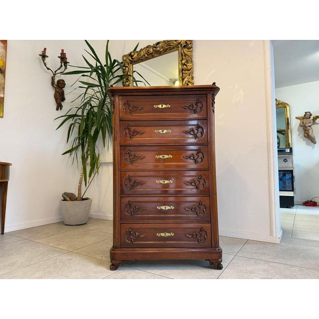 Chest of Drawers in Wood For Sale - Image 9 of 15